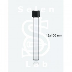 Σωληνάρια Γυάλινα με Βιδωτό Πώμα